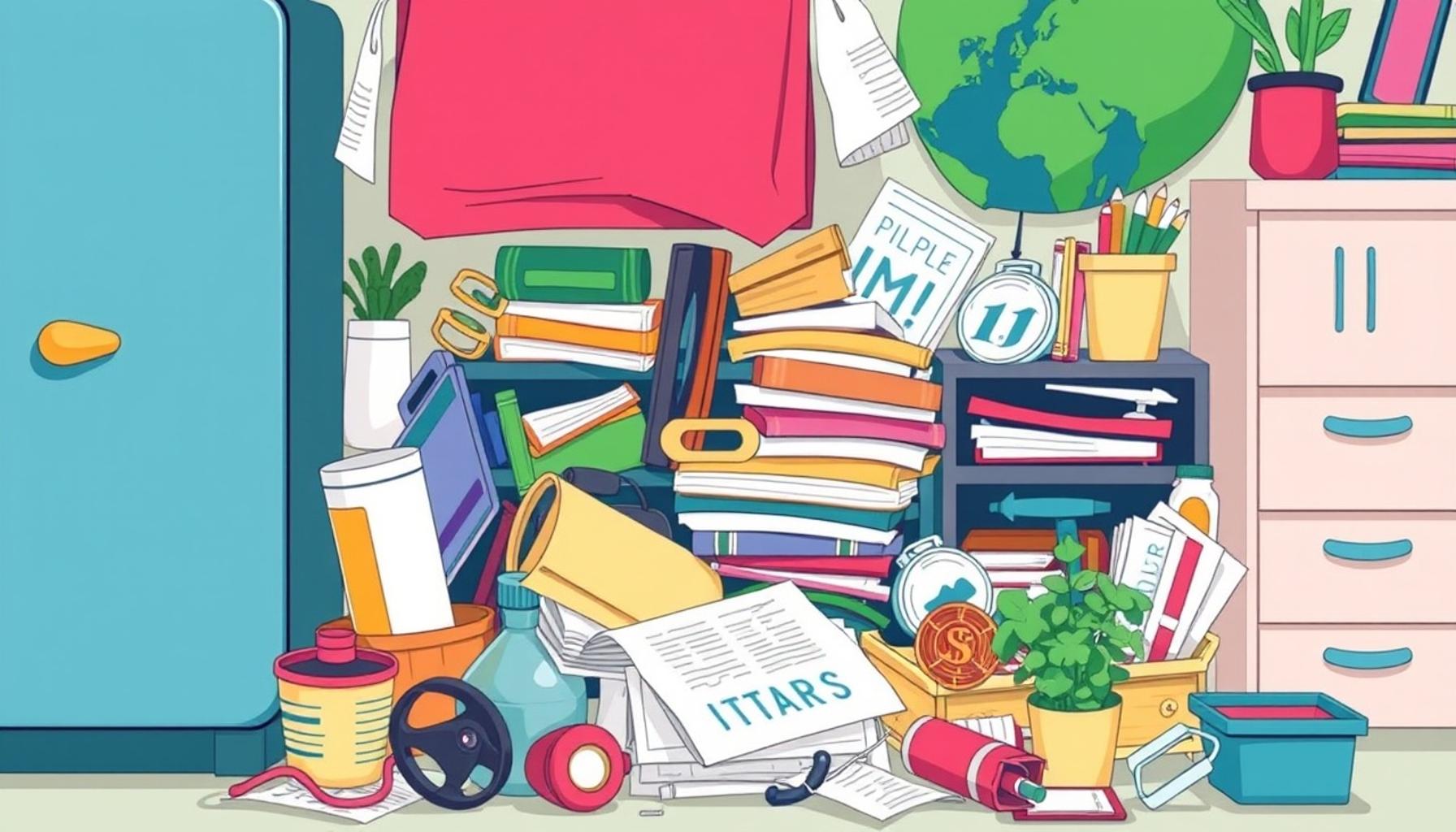 The Environmental Impact of Clutter: How Embracing Minimalism Can Lead to Sustainable Living
