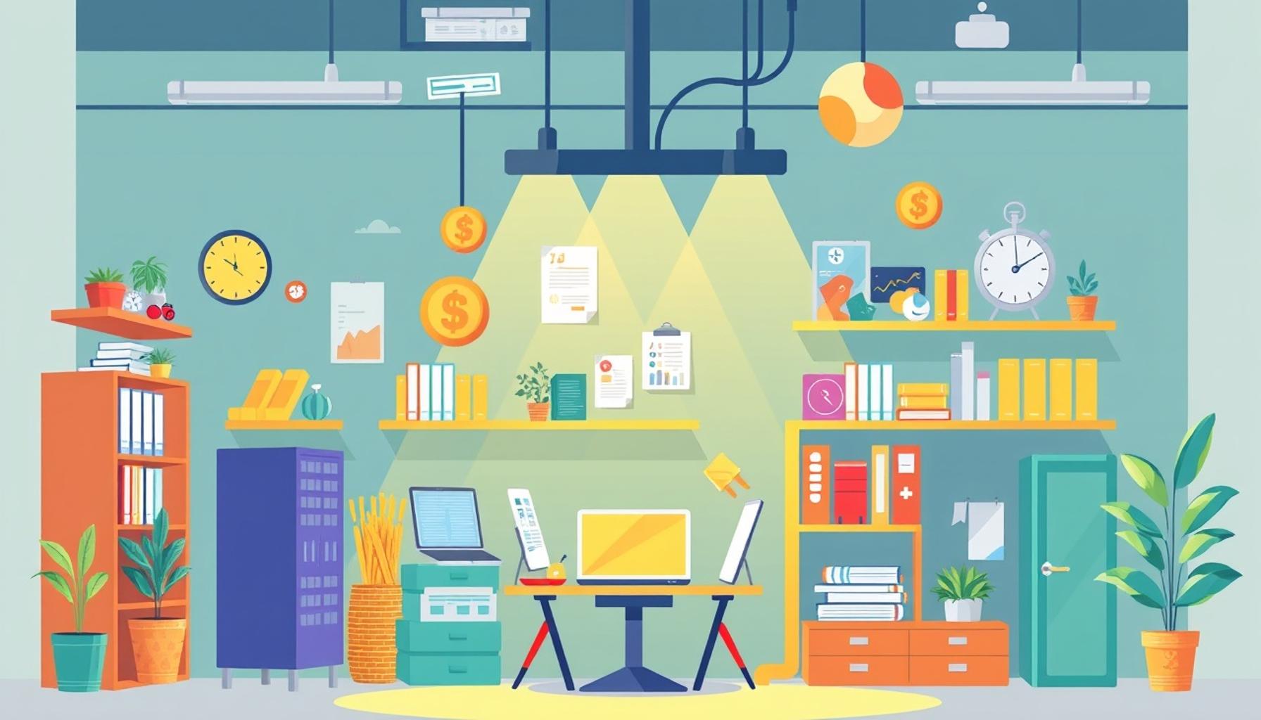 Vertical Organization: Creative Solutions for Utilizing Space in Compact Environments